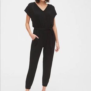 Gap Black Softspun Jumpsuit - Size M